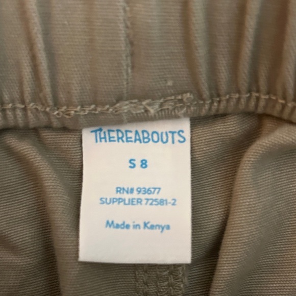 Thereabouts Kids Casual Tan Pants - Picture 3 of 6